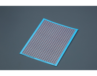 Декаль Фактура ткани Volkswagen (красная)