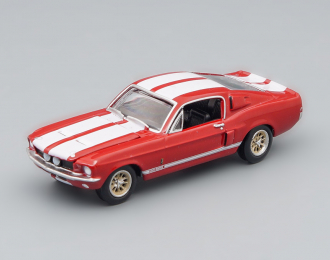 FORD MUSTANG GT500 COUPE (1967), RED WHITE