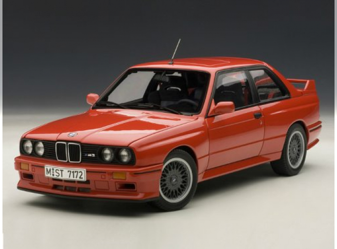 BMW M3 SPORT EVOLUTION 1990, RED