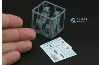 3D Декаль Катапультное кресло К-36Д-3,5 (для семейства Су-30, Су-34) (для всех моделей)