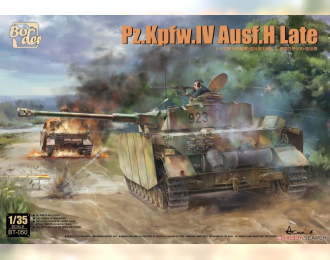 Сборная модель немецкий танк Pz.Kpfw.IV Ausf.H Late