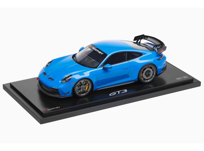 PORSCHE 911 (992) GT3 mit Manthey-Kit (2024), shark blue