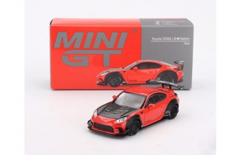 TOYOTA GR86 LB Nation LHD (2024), red/black