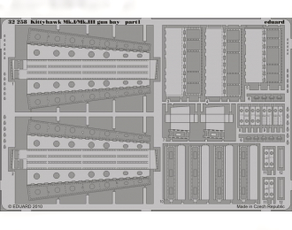 Фототравление для Kittyhawk Mk.I/Mk.III gun bay  Hasegawa