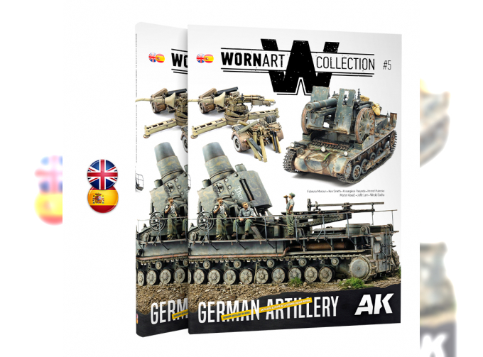 Книга Worn Art Collection 05 Немецкая артиллерия / German Artillery