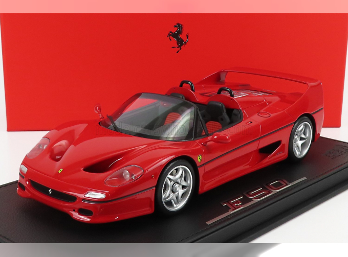 FERRARI F50 Spider (1995) - Con Vetrina - With Showcase, Rosso Corsa 322 - Red