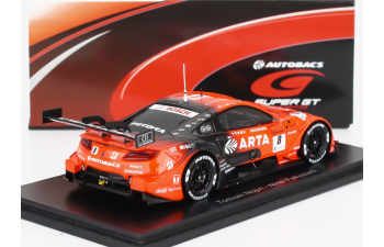 HONDA Nsx Gt Team Arta Racing №8 Gt500 Super Gt (2021) Tomoki Nojiri - Nirei Fukuzumi, Orange Black