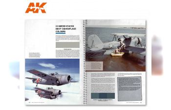 Книга на английском языке "Real colors of WWII Aircraft"