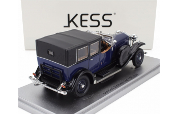 ISOTTA FRASCHINI Tipo 8a Landaulet Sala Semiconvertible Open (1924), Blue Black