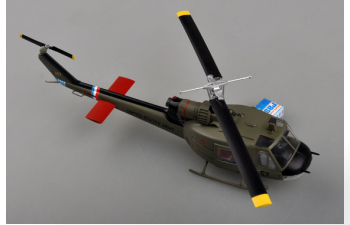 Bell UH-1C Huey Display Model US Army 57th Aviation Co Cougars, October 1970