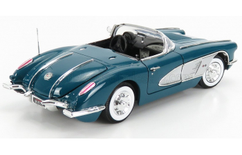 CHEVROLET Corvette Spider (1958), Green Silver