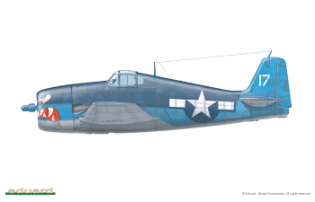 Сборная модель Самолет F6F-3 Hellcat