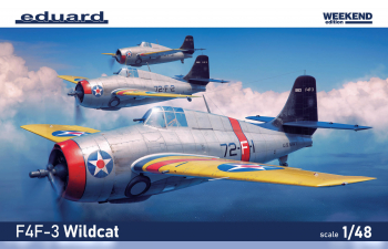 Сборная модель F4F-3 Wildcat - The Weekend Edition