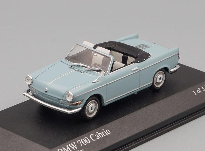 BMW 700 Cabriolet (1961), blue