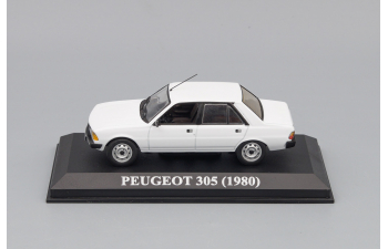 PEUGEOT 305 1980, white