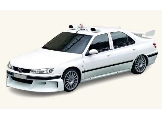 PEUGEOT 406 из к/ф Такси 2 (Taxi 2), white