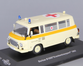 BARKAS B1000 Krankentransport Deutsches Rotes Kreuz der DDR (1963), beige