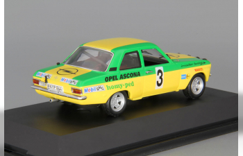 OPEL Ascona A Rallye "Irmscher Tuning" #3, yellow / green