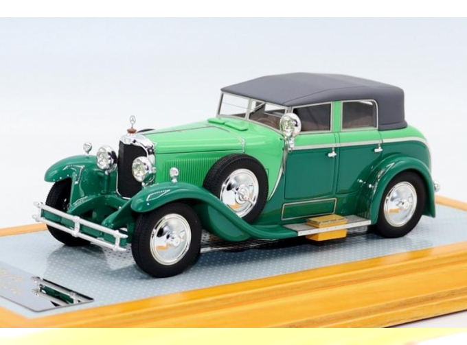 Mercedes-Benz 630K Saoutchik Torpedo Transformable 1926 (2-tone green)