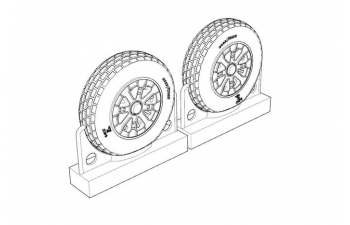 Колеса для F4U Corsair Block Thread
