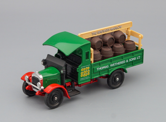 THORNYCROFT Beer Truck "Thomas Wethered & Sons Ltd", green