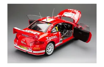 PEUGEOT 307 WRC #1 M.Grönholm/T.Rautiainen Winner Rally Japan (2005), red