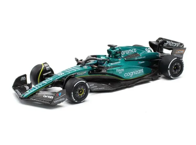 ASTON MARTIN AMR23 #18 Lance Stroll, green/black