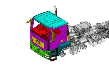 Сборная модель MAN ТГС 41.480 шасси 8х4