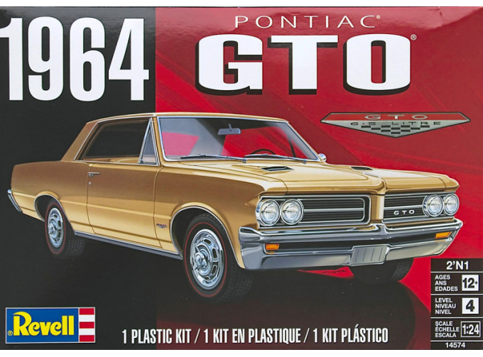 Сборная модель PONTIAC GTO Level 4 (1964)