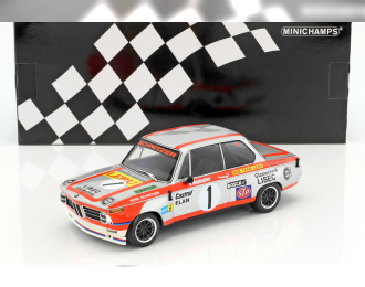 BMW 2002 TI RAR Team Leru Sepp Manhalter Winner 1000 KM Oesterreichring (1974), silver / red