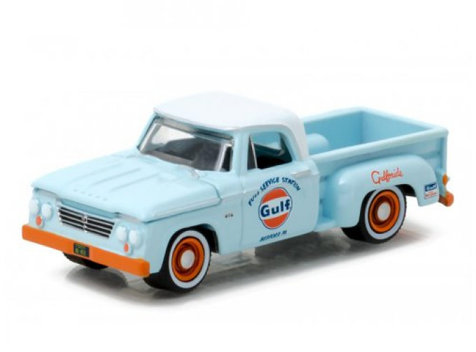 DODGE D-100 Stepside "Gulf Oil" (1963), light blue