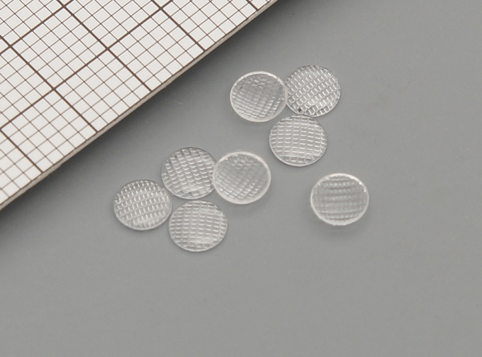 Комплект линз для фар (с рифлением) ФГ1-3711201 (4 мм), 8 шт