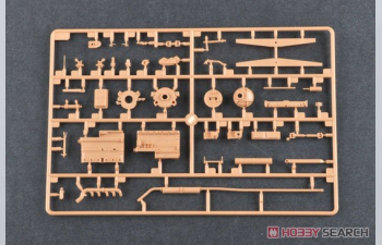 Сборная модель Американский Танковый Транспортер US M19 С Кабиной с Мягким Верхом