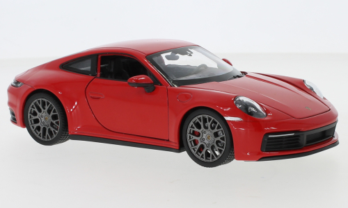 PORSCHE 911 Carrera 4S (2019), red