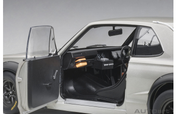 NISSAN Skyline GT-R (KPGC-10) Racing, silver