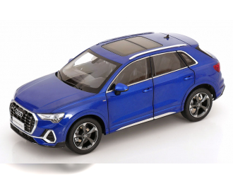 AUDI Q3 (2019), blue metallic