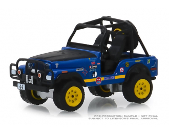 JEEP CJ-5 4х4 #44 Baja Cragar 1971 Blue