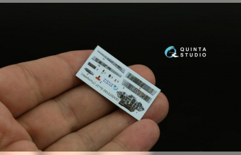 3D Декаль интерьера кабины Su-27 (Trumpeter) (с 3D-печатными деталями)