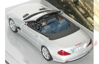 MERCEDES-BENZ SL-Class Roadster Bremen production plant edition R230 (2001), silver diamond