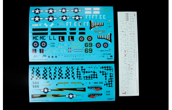 Сборная модель P-51B/C Mustang With Dorsal Fin