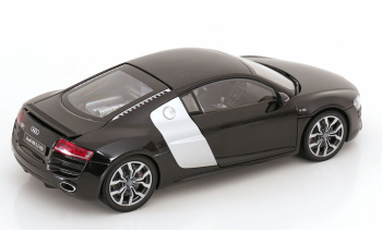 AUDI R8 5.2FSI quattro (2009), black metallic /silver