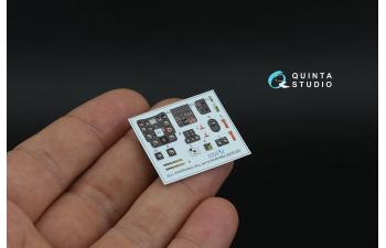 3D Декаль интерьера кабины Nakajima Ki-44 Tojo (Hasegawa)