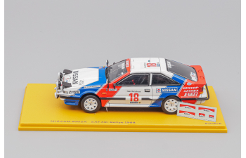 NISSAN 200SX 2nd Safari Rallye #18 (1988), white / red / blue