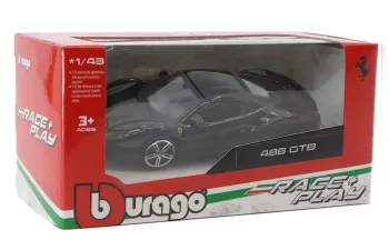 FERRARI 488 GTB, black