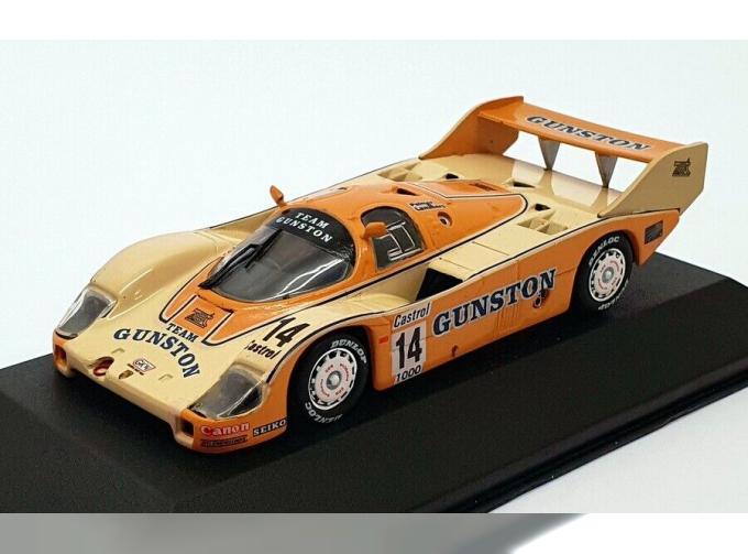 PORSCHE 956 Short Tail "Gunston" Kyalami 83 J.Lammers / J.Palmer #14, orange