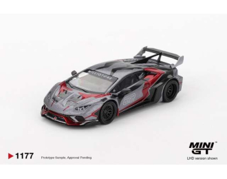 Lamborghini Huracan GT Ronin, grey/red 2025