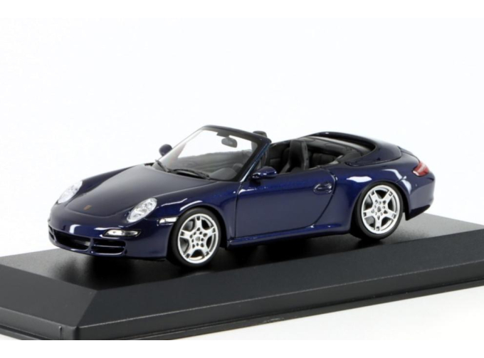 PORSCHE 911 997 Carrera S Cabriolet (2005), Blue Met