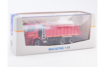 Камский грузовик 6520-21010-53 самосвал, красный