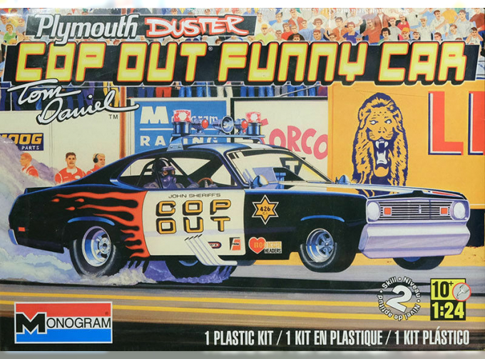 Сборная модель Plymouth Duster Cip Dut Funny Car