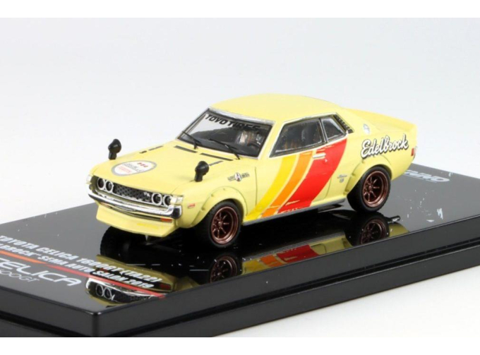 TOYOTA Celica 1600GT TA22 Edelbrock (1970), yellow